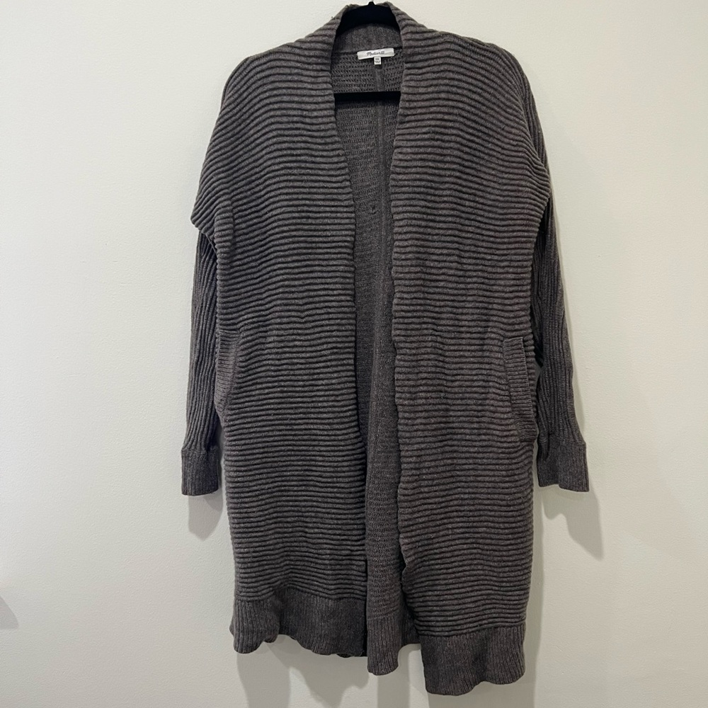 Madewell sweater coat in size xxs